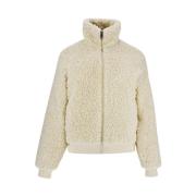 Omkeerbare sherpa Gala jas Jott , White , Dames