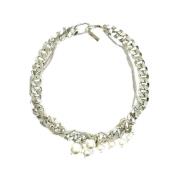 Parelketting met verzilverd messing Perrine Taverniti , Gray , Dames