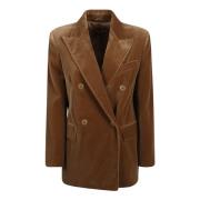 Bruine Jas Digione Max Mara Studio , Brown , Dames