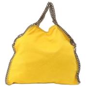 Pre-owned Polyester totes Stella McCartney Pre-owned , Yellow , Dames