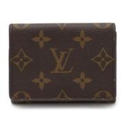 Pre-owned Canvas wallets Louis Vuitton Vintage , Brown , Dames