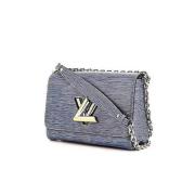 Pre-owned Leather louis-vuitton-bags Louis Vuitton Vintage , Blue , Da...