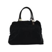 Pre-owned Canvas handbags Fendi Vintage , Black , Dames