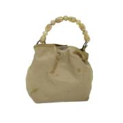 Pre-owned Nylon handbags Dior Vintage , Beige , Dames