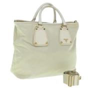 Pre-owned Nylon prada-bags Prada Vintage , Beige , Dames