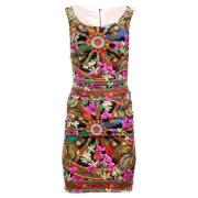 Pre-owned Silk dresses Dolce & Gabbana Pre-owned , Multicolor , Dames