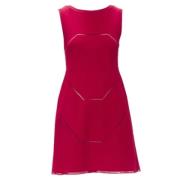 Pre-owned Fabric dresses Alaïa Pre-owned , Red , Dames