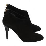 Pre-owned Suede heels Jimmy Choo Pre-owned , Black , Dames