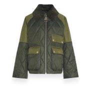 Gewatteerde buitenkleding jas Barbour , Green , Dames