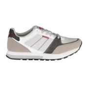 Sportieve Grijze Veterschoenen met Contrastdetails Carrera , Gray , He...