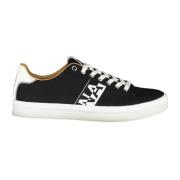 Sportieve Veterschoenen met Contrastdetails Napapijri , Black , Heren