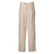 Beige Stijlvolle Broek Closed , Beige , Dames