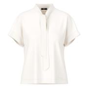 Zijden Kimono Mouw T-Shirt Marc Cain , White , Dames