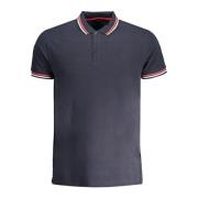 Blauw Polo Shirt met korte mouwen Cavalli Class , Blue , Heren