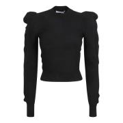 Zwarte Top voor Vrouwen Max Mara , Black , Dames