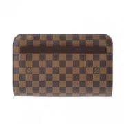 Pre-owned Canvas pouches Louis Vuitton Vintage , Brown , Dames