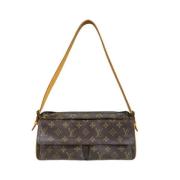 Pre-owned Canvas shoulder-bags Louis Vuitton Vintage , Brown , Dames