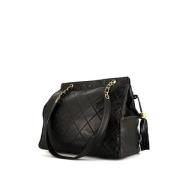 Pre-owned Leather handbags Chanel Vintage , Black , Dames