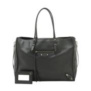 Pre-owned Leather balenciaga-bags Balenciaga Vintage , Black , Dames