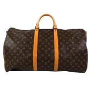 Pre-owned Canvas louis-vuitton-bags Louis Vuitton Vintage , Brown , Da...