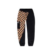 Bruine Graffiti Print Urban Broek Sprayground , Brown , Heren