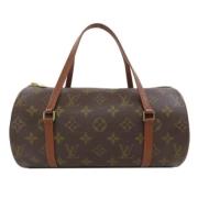 Pre-owned Fabric louis-vuitton-bags Louis Vuitton Vintage , Brown , Da...