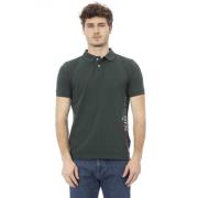 Geborduurde Polo T-shirts Korte Mouw Baldinini , Green , Heren