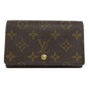 Pre-owned Canvas wallets Louis Vuitton Vintage , Brown , Dames