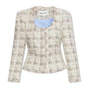 Tweed blazer Munthe , Beige , Dames