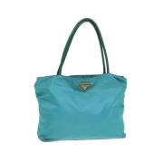 Pre-owned Nylon prada-bags Prada Vintage , Blue , Dames