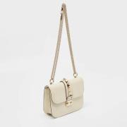 Pre-owned Leather shoulder-bags Valentino Vintage , White , Dames