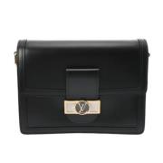 Pre-owned Leather louis-vuitton-bags Louis Vuitton Vintage , Black , D...