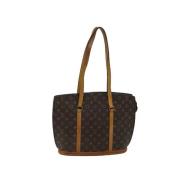 Pre-owned Canvas totes Louis Vuitton Vintage , Brown , Dames