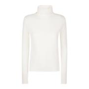 Kasjmier Coltrui Trui Eleventy , White , Dames