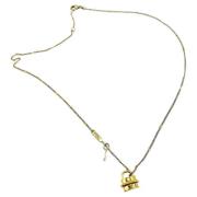 Pre-owned Metal necklaces Chloé Pre-owned , Yellow , Dames