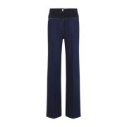 Blauwe Broek voor Vrouwen Givenchy , Blue , Dames