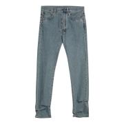 Boyfriend Jeans Update voor Vrouwen Moschino , Blue , Dames