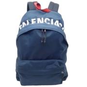 Pre-owned Canvas backpacks Balenciaga Vintage , Blue , Dames