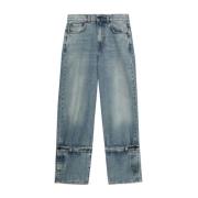 Boyfit Denim Jeans Haikure , Blue , Dames