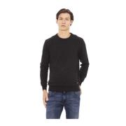 Trendy Kleding - Sweaters Baldinini , Black , Heren