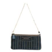 Pre-owned Leather shoulder-bags Anya Hindmarch Pre-owned , Blue , Dame...