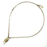 Pre-owned Metal necklaces Givenchy Pre-owned , Yellow , Dames