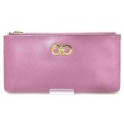 Pre-owned Leather handbags Salvatore Ferragamo Pre-owned , Pink , Dame...