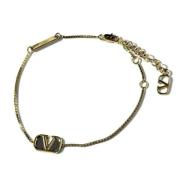 Pre-owned Metal bracelets Valentino Vintage , Yellow , Dames