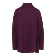 Kasjmier Coltrui Poncho Trui Absolut Cashmere , Purple , Dames