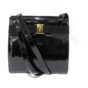 Pre-owned Plastic shoulder-bags Salvatore Ferragamo Pre-owned , Black ...