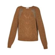 Bruine Trendy Trui Liu Jo , Brown , Dames