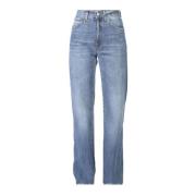 Stijlvolle Denim Jeans voor Vrouwen Dondup , Blue , Dames