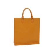 Pre-owned Leather louis-vuitton-bags Louis Vuitton Vintage , Orange , ...