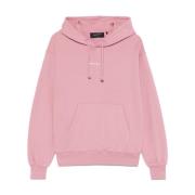 Roze hoodie trui Franse terry Peak Performance , Pink , Dames